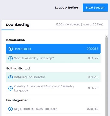 Download Courses Easily