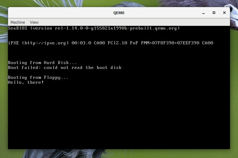 Creating A X86 Bootloader From Scratch